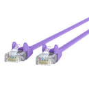Belkin A3L791-03-PUR-S 3ft Cat5e Patch Cable