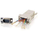 C2G 02945 RJ-45 to DB-9 Modular Adapter Male