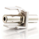 C2G 03819 Snap-In 3.5mm Stereo Keystone Insert Module Female/Female