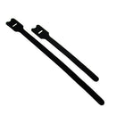 C2G 29850 8 inch Screw-Mountable Hook & Loop Cable Ties (10-Pack)
