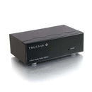 C2G 39967 2-Port UXGA Monitor Splitter/Extender with 3.5mm Audio (Female Input)