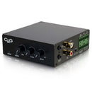 C2G 40881 Plenum-Rated 25/70V 50 Watt Audio Amplifier