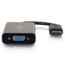 C2G 41351 HDMI to VGA Adapter Converter Dongle with Stereo Audio Male/Female