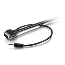C2G 50225 6ft Select VGA and 3.5mm Audio/Video Cable Male/Male