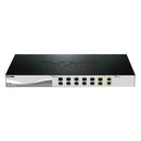 D-Link DXS-1210-12SC 12-Port 10GBASE-T Web Smart Switch with 2 SFP+ and 2 10GBASE-T/SFP+ Combo Ports