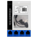 EZCords EZ80003333 4-Port Analog Cheater Cord
