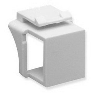 ICC Blank Modular Connector (10-Pack) (White)