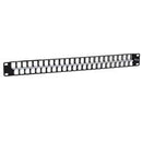 ICC Patch Panel Blank HD 48-Port 1-RMS (Black)