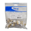 ICC Category 3 RJ-11 Voice Modular Connectors (25-Pack) (White)