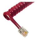 ICC 2500RD 25' Handset Cord (Red)