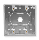 ICC Junction Mounting Box, Double Gang (White)