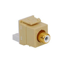 ICC IC107B8GIV RCA Female to IDC with White Insert (Ivory)