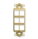 ICC IC107DI6 6-Port Decorex Insert (Ivory)