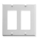ICC IC107DFD Decorex 2-Gang Faceplate (White)