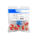 ICC IC107F5C 25-Pack Category 5e HD Modular Connectors (Orange)
