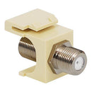 ICC IC107B5FAL Modular Jack F-Type Nickle Plated (Almond)