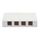 ICC IC107SB4WH 4-Port Surface Mount Box (White)