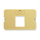 ICC IC108BF1IV 1-Port Flushed Bezel (Ivory)