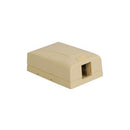 ICC IC108SB1IV 1-Port Elite Surface Mount Box (Ivory)