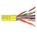 ICC CAT6 CMP Plenum Value Line 500 MHz Cable (Yellow)