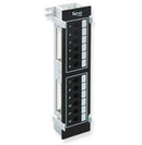 ICC ICMPP012U6 12-Port 6P6C Vertical Patch Panel (Black)