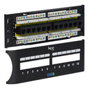 ICC ICMPP12F6E 6-Port Front Patch Panel, Cat6