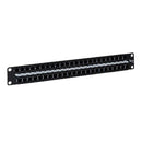 ICC ICMPP48C51 48-Port Cat5e Feed Through Patch Panel, 1 RMS