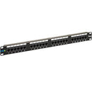 ICC Category 6 24-Port Patch Panel (Black)