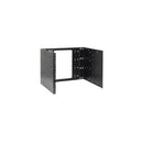 ICC ICCMSABRS8 EZ Fold Wall Mount Hinged Bracket, 8 RMS