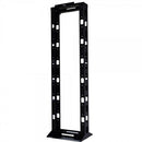 ICC 19" Cable Management Rack, 7 Ft. (Black)