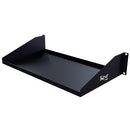 ICC 10" Deep Single Rack Shelf, 2 RMS (Black)