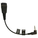 Jabra 8800-00-46 Quick Disconnect to 2.5mm Headset Adapter