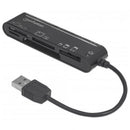 Manhattan 101998 USB 2.0 Multi-Card Reader/Writer