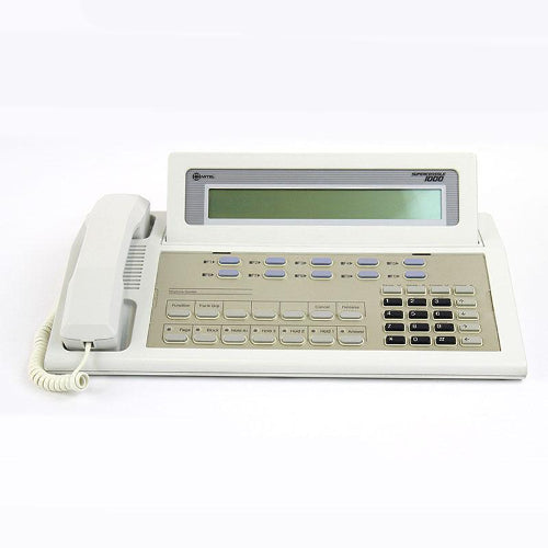 Mitel Super Console 1000 Overlay – Paper & Plastic, New Old Stock