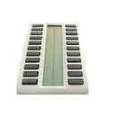 Nortel Meridian M3900 Key Based Expansion Unit NTMN37 (Platinum/Refurbished)