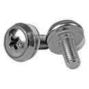 StarTech CABSCREWS M5 Mounting Screws for Server Rack, 50 Pack (Steel)