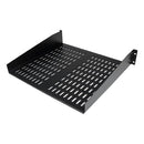 StarTech CABSHELFV 2U Vented Fixed Universal Server Rack Shelf