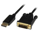 StarTech DP2DVIMM6BS 6 ft DisplayPort to DVI Active Adapter Converter Cable 2560x1600