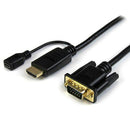 StarTech HD2VGAMM10 10 ft HDMI to VGA Active Adapter Converter Cable 1920x1200