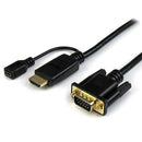 StarTech HD2VGAMM3 3 ft HDMI to VGA Active Adapter Converter Cable 1920x1200