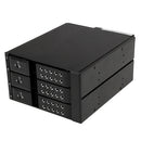 StarTech HSB3SATSASBA 3-Bay 3.5 inch SATA HDD Trayless Mobile Rack Backplane