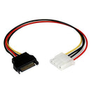 StarTech LP4SATAFM12 12 inch SATA to Molex LP4 Power Cable Adapter Female/Male