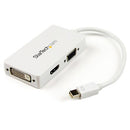 StarTech MDP2VGDVHDW 3-in-1 Travel A/V Adapter Mini DisplayPort to VGA DVI or HDMI Converter