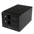 StarTech S352BU33RER USB 3.0/eSATA Dual 3.5 inch SATA HDD Trayless Enclosure