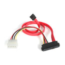 StarTech SAS729PW18 18 inch SAS 29 Pin to SATA Cable with LP4 Power