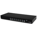 StarTech SV831DUSBU 8-Port 1U Rackmount USB KVM Switch with OSD