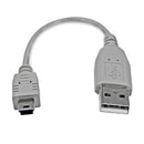 StarTech USB2HABM6IN 6in Mini USB Cable