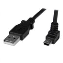 StarTech USBAMB1MU 3.3ft Up Angle Mini USB Cable