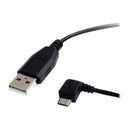 StarTech UUSBHAUB3LA 3ft Left Angle Micro USB Cable