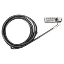 Targus DEFCON ASP66GLX Resettable Mini Combo Cable Lock